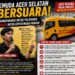 Rafi Maulana Desak Audit Pengelolaan Kendaraan Operasional Dinas Perhubungan Aceh Selatan