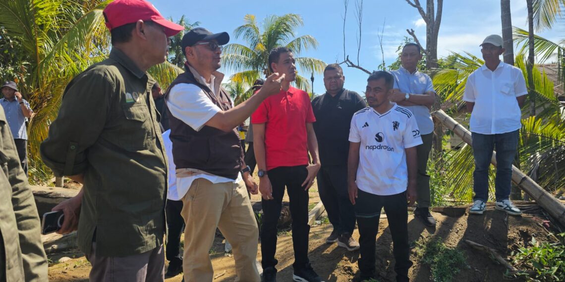 Terima Kunjungan Tim Satgas PRR Aceh, Wakil Bupati Aceh Utara Tinjau Langsung Infrastruktur Jembatan Strategis