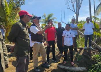 Terima Kunjungan Tim Satgas PRR Aceh, Wakil Bupati Aceh Utara Tinjau Langsung Infrastruktur Jembatan Strategis