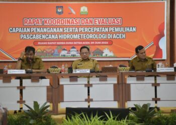 Pascabencana Hidrometeorologi: Gubernur Aceh Minta Kemendagri Prioritaskan Sektor Pertanian dan Infrastruktur