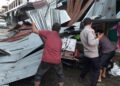 Pasar Keude Geudong Diterjang Angin Kencang, Kerugian Capai Rp10 Juta