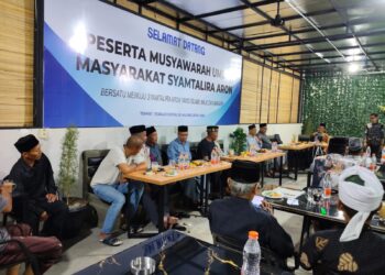 Wujudkan Wilayah Islami, Maju, dan Mandiri, Tokoh dan Masyarakat Syamtalira Aron Gelar Musyawarah Umum