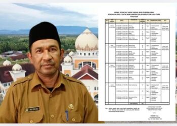 Dinas Syariat Islam Aceh Utara Umumkan Waktu Penandatanganan NPHD Hibah Motor Imum Gampong