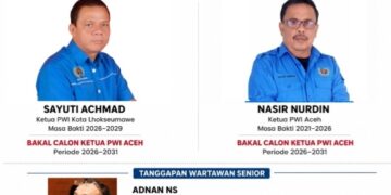 Jelang Konferprov XIII, Bursa Calon Ketua PWI Aceh Mulai Menghangat
