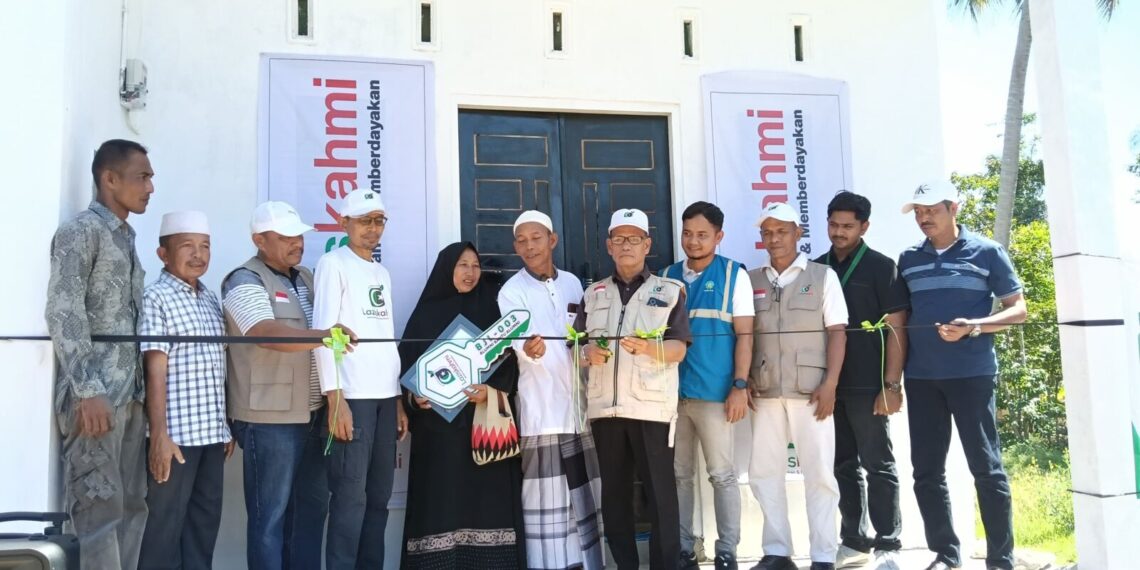 Laziskahmi Bangun Rumah Layak Huni untuk Warga Aceh Utara, Lailan: Hasil Donasi Alumni HMI Se-Indonesia