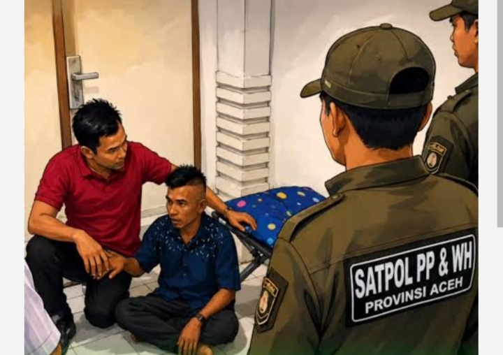 Diduga Langgar Syariat, Seleb Aceh Besar Diangkut Satpol PP, Otak di Baliknya Diburu