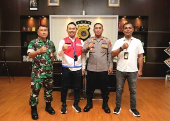 Polres Lhokseumawe dan Pertamina Patra Niaga Pererat Silaturahmi