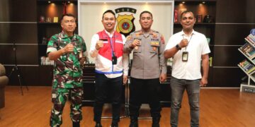 Polres Lhokseumawe dan Pertamina Patra Niaga Pererat Silaturahmi