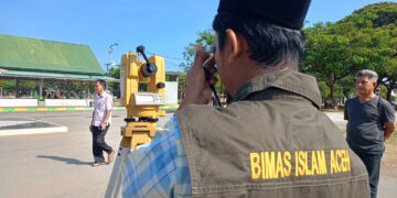 Kemenag Aceh Ajak Masyarakat Verifikasi Arah Kiblat Melalui Fenomena Istiwa A’zam