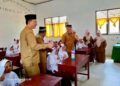 Tinjau SMPN 1 Matangkuli, Bupati Ayah Wa Sosialisasikan Kebijakan Pemisahan Ruang Kelas