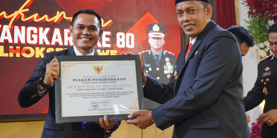 Sabet Tujuh Penghargaan Sekaligus, Satreskrim Polres Lhokseumawe Ukir Prestasi Gemilang di Polda Aceh