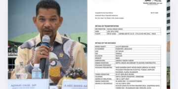 Duka di Malaysia, Senator Azhari Cage Pulangkan Jenazah Ibu dan Dua Yatim Piatu ke Bireuen