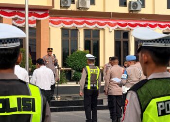 Ingatkan Anggota Soal Kesehatan, Ini Pesan Tegas Kapolres Lhokseumawe