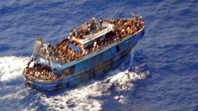Tragedi Kapal Migran di Libya: 50 Orang Tewas dan Hilang di Laut Mediterania