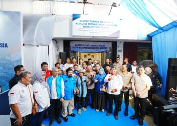 Perjuangkan Hak Pekerja Tanpa Abaikan Investasi, Kapolri Resmikan Sekber Koalisi Besar Buruh Indonesia