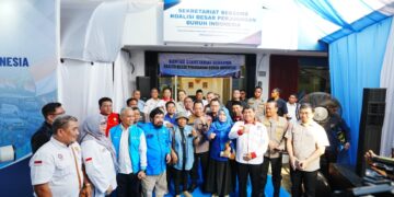 Perjuangkan Hak Pekerja Tanpa Abaikan Investasi, Kapolri Resmikan Sekber Koalisi Besar Buruh Indonesia