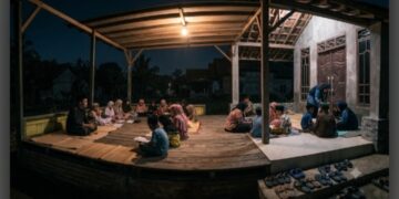 Mahasiswa KPM UIN Sultanah Nahrasiyah Ajarkan Ngaji dan Lestarikan Warisan Arab Melayu di Aceh Utara