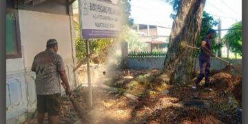 Wajah Baru Kantor BRA: Ketua BRA Aceh Utara Pimpin Gotong Royong, Ubah Lingkungan Menjadi Lebih Nyaman