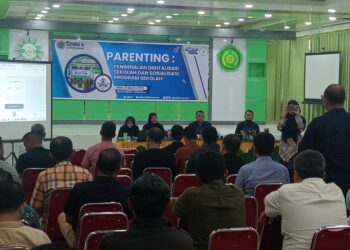 Parenting SDMU 6 Lhokseumawe : Pengenalan Digitalisasi Sekolah dan Sosialisasi Program Sekolah