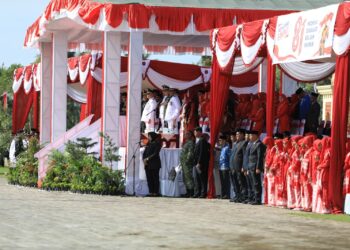 Upacara HUT ke-81 RI di Aceh Utara Berlangsung Khidmat dan Sukses