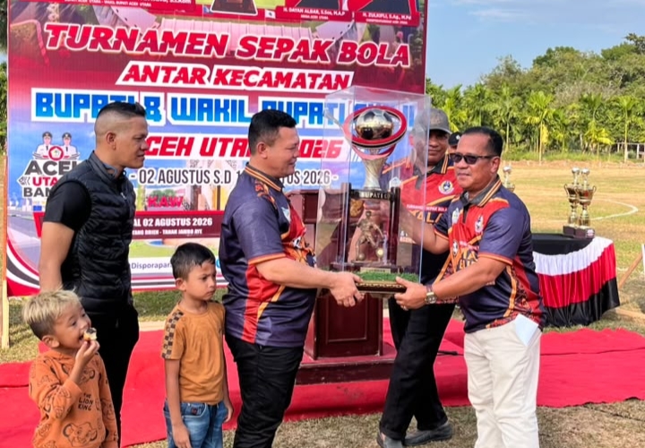 Turnamen Antar Kecamatan Bupati-Wakil Bupati Cup II 2026 Resmi Dibuka, 27 Kecamatan Siap Bertanding