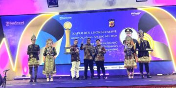 Gebrakan Sang Pemimpin, Kapolres Lhokseumawe Raih Serambi Awards 2026 Lewat Inovasi Rijang