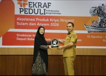 Kemenekraf Dorong Pemulihan Ekonomi Pelaku Kriya Terdampak Bencana melalui Program Kriyasi di Lhokseumawe