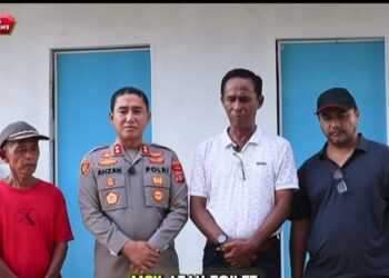 Geuchik Keude Geudong Apresiasi Bantuan MCK dari RSIA Abby dan Polres Lhokseumawe
