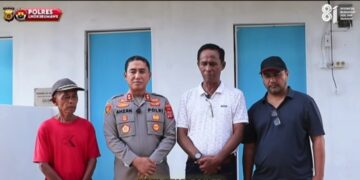 Geuchik Keude Geudong Apresiasi Bantuan MCK dari RSIA Abby dan Polres Lhokseumawe