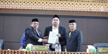 Bupati dan Wakil Bupati Jalankan Agenda di Provinsi, Sekda Hadiri Paripurna DPRK Aceh Tenggara