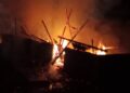 Malam Mencekam di Agara! Dua Asrama Santri dan Kantin Ponpes Darul Mukhlasin Ludes Dilalap Api