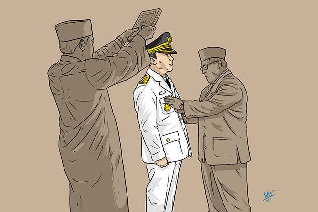 Lima Pejabat Eselon II Aceh Utara Dilantik, Tiga Pejabat Ditunjuk sebagai Plt