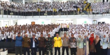Kapolres Ahzan dan Dandim Faisal Tanamkan Semangat Kebangsaan kepada Mahasiswa Baru PNL