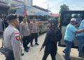 Kawal Ketat Perpindahan 459 Napi ke Lapas Baru Ulee Blang Mane, Kapolres Lhokseumawe Pimpin Langsung Pengamanan Gabungan