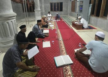 Menjaga Tradisi Qur’ani, Gampong Nibong Rutin Gelar Pengajian Malam Selasa