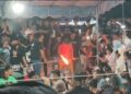 Atraksi Top Saboh dan Rapa’i Hebohkan Warga di Gampong Paloh Batee Lhokseumawe