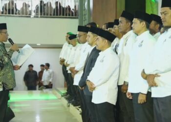 Muhammad Adam Resmi Dilantik sebagai Ketua IKA UIN Nahrasiyah Lhokseumawe, Ribuan Alumni dan Wakil Ketua DPR RI Hadir