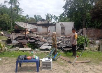Dua Rumah Warga di Geureudong Pase Terbakar, Kerugian Ditaksir Rp300 Juta
