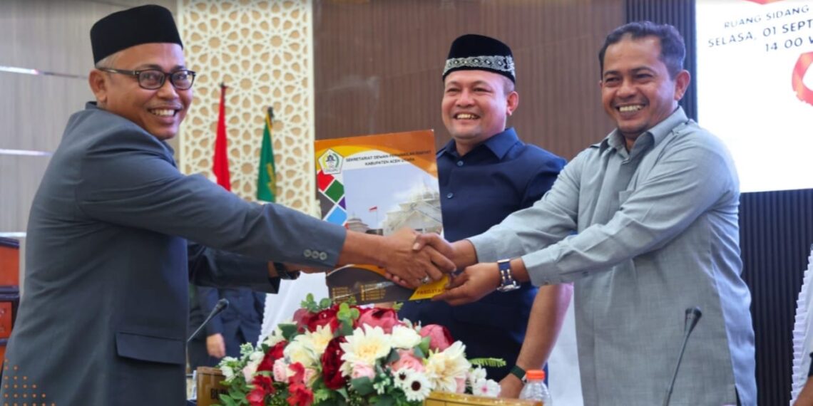 Aceh Utara Wujudkan Tata Kelola Keuangan Transparan, Bupati Hadiri Sidang Paripurna LPJ APBK 2025