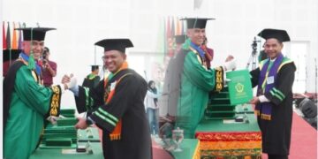 1.247 Lulusan Unimal Diwisuda, Danrem 011/LW dan Azhari Cage Ada di Antaranya