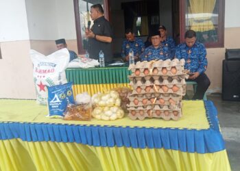 4 Ton Beras dan 200 Papan Telur Ludes dalam Sehari, Pasar Murah Agara Diserbu Warga