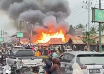 Kebakaran di Aceh Tenggara, 13 Rumah Warga Terdampak