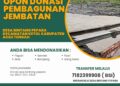 Open Donasi Bangun Jembatan Bintang Pepara Penghubung Aceh Tengah-Bener Meriah