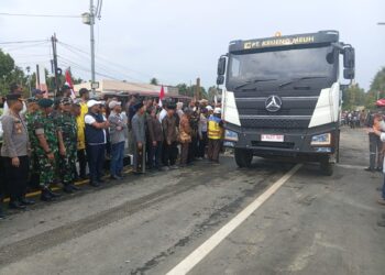 10 Bulan Rusak Diterjang Banjir, Jembatan Krueng Tingkeum Bireuen Akhirnya Dibuka