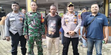 Kapolsek Blang Mangat Turun Langsung Amankan Pilchiksung di 18 Gampong