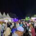 Bupati Ayah Wa Singgah di Stand Lapang, Malam Kedua Milad Samudera Pasai Dipadati Pengunjung