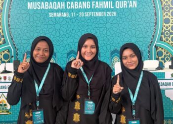 Sejarah Baru! Santriwati Aceh Sabet Juara 1 Fahmil Quran Putri di MTQ Nasional 2026