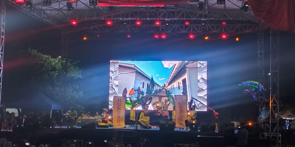 Tarian Kolosal Huntara Banjir Aceh Utara Pukau Ribuan Warga di Malam Kelima Milad Samudera Pasai ke-800