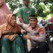 Kapolres Lhokseumawe Bantu Kursi Roda untuk Lansia di Desa Meunasah Tengoh