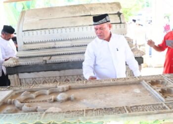 Peringati 800 Tahun Samudera Pasai, Bupati Aceh Utara Tabur Doa di Makam Sulthanah Nahrasiyah
